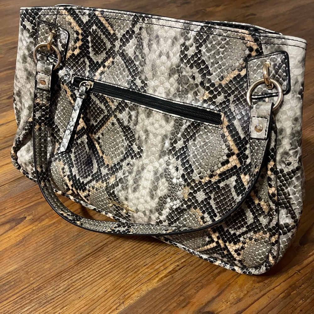Jessica Simpson snakeskin purse
